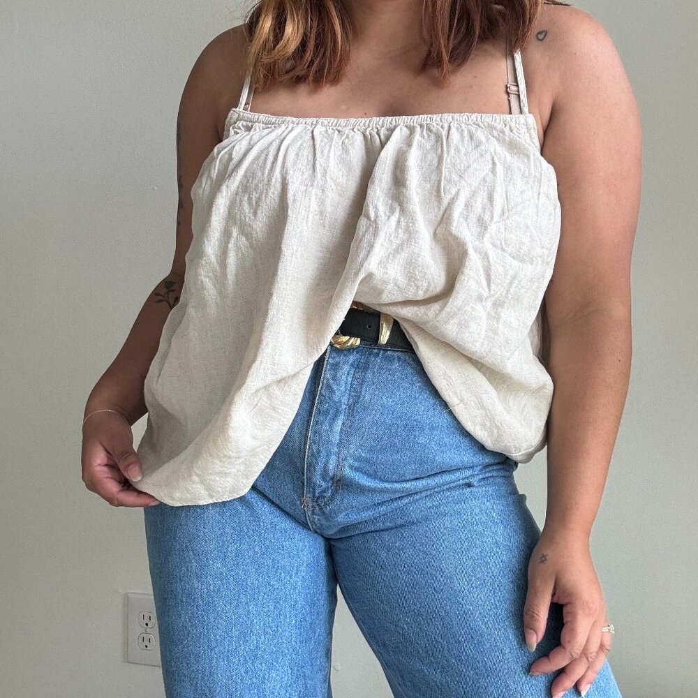 Linen Tank Top